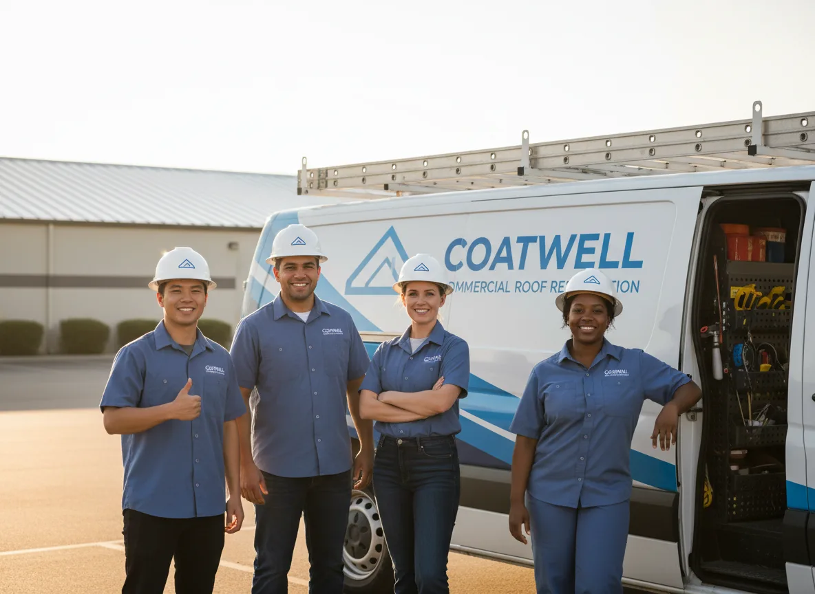 Commercial roof coating company in Leesburg, NJ